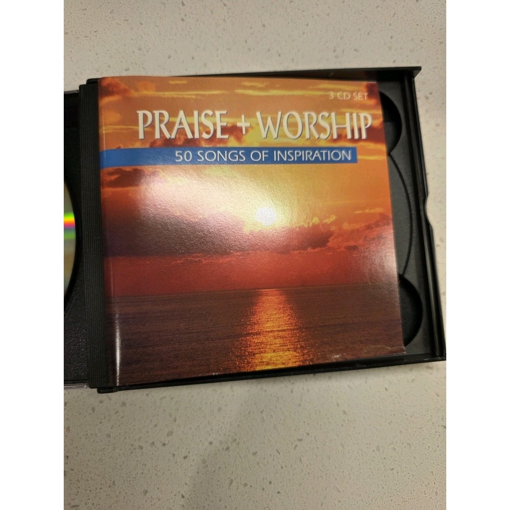 Praise + Worship - 50 Songs of Inspiration CD 2002 3 CD Set Christian Royce